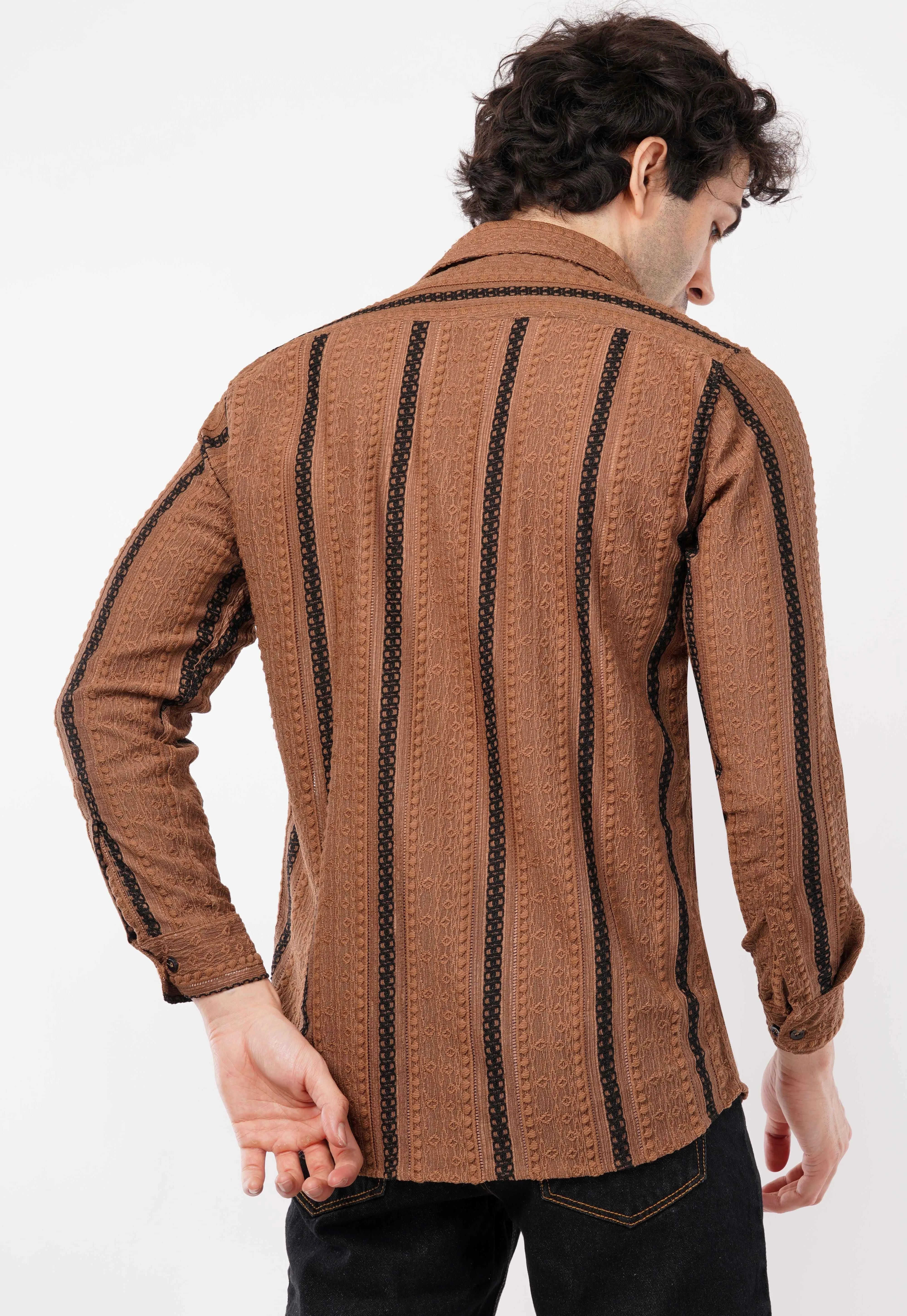 Caramel Rush Full Sleeve Shirt